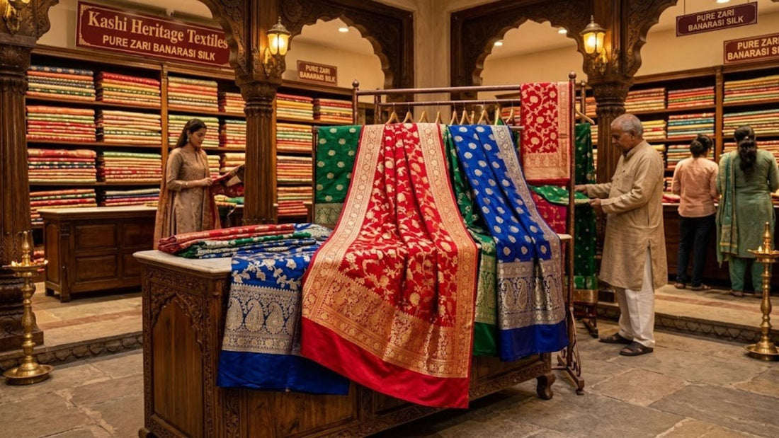 Premium Dress Material Made in Kashi