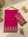 Banarasi cotton Resham tanchui unstitched suits sets