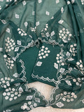 Pure mal chanderi cotton Applique Alia Bhatt celebrity inspired unstitched suits sets