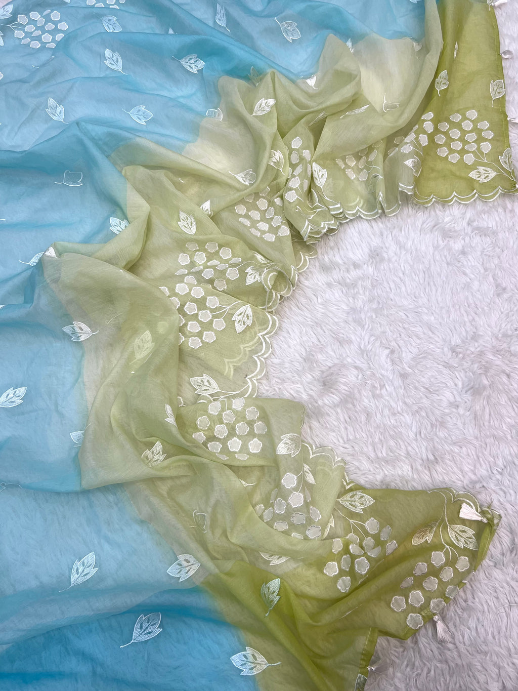 Alia Bhatt inspired pure mal Chanderi cotton Applique suits collections