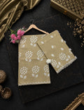 Pure mal Chanderi Alia Bhatt inspired cotton Applique cutwork suits