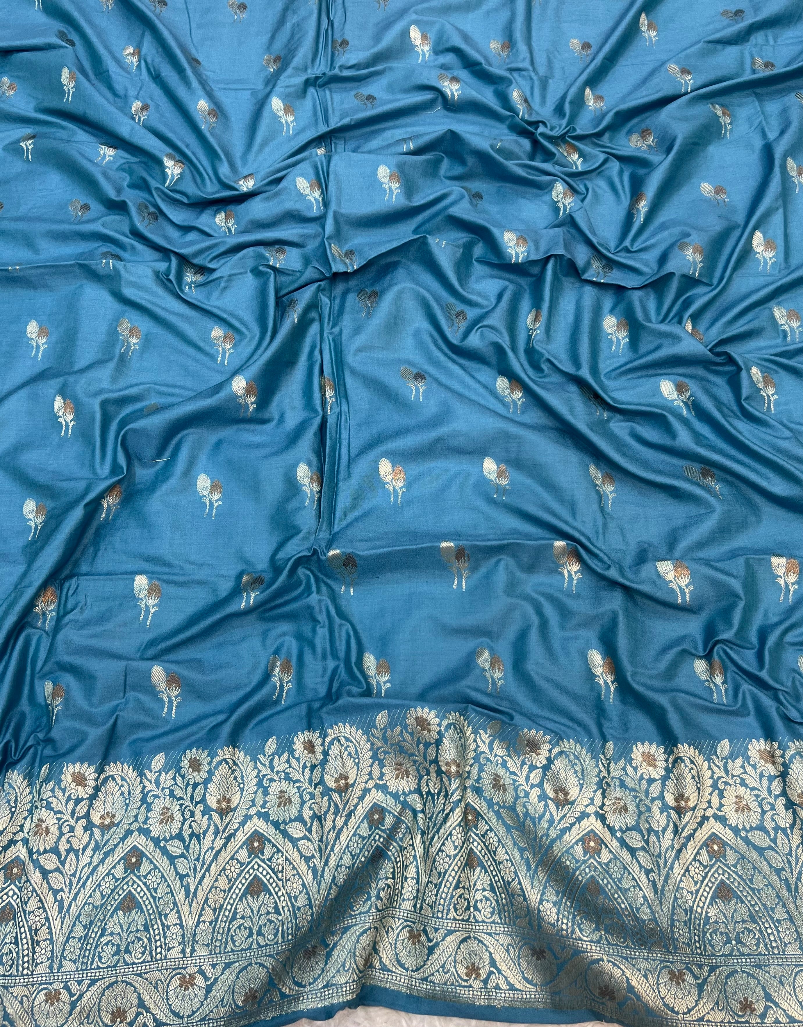 Pure Chiniya silk tilfi Mina weaved unstitched suits collections
