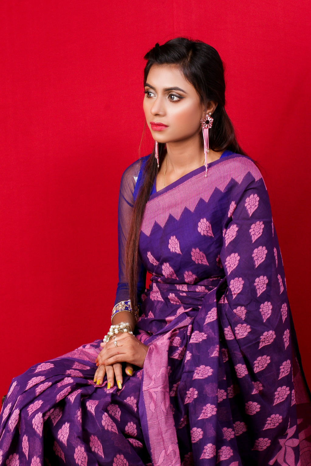 Test Suit – Pure Chanderi Handloom (Do Not Buy)