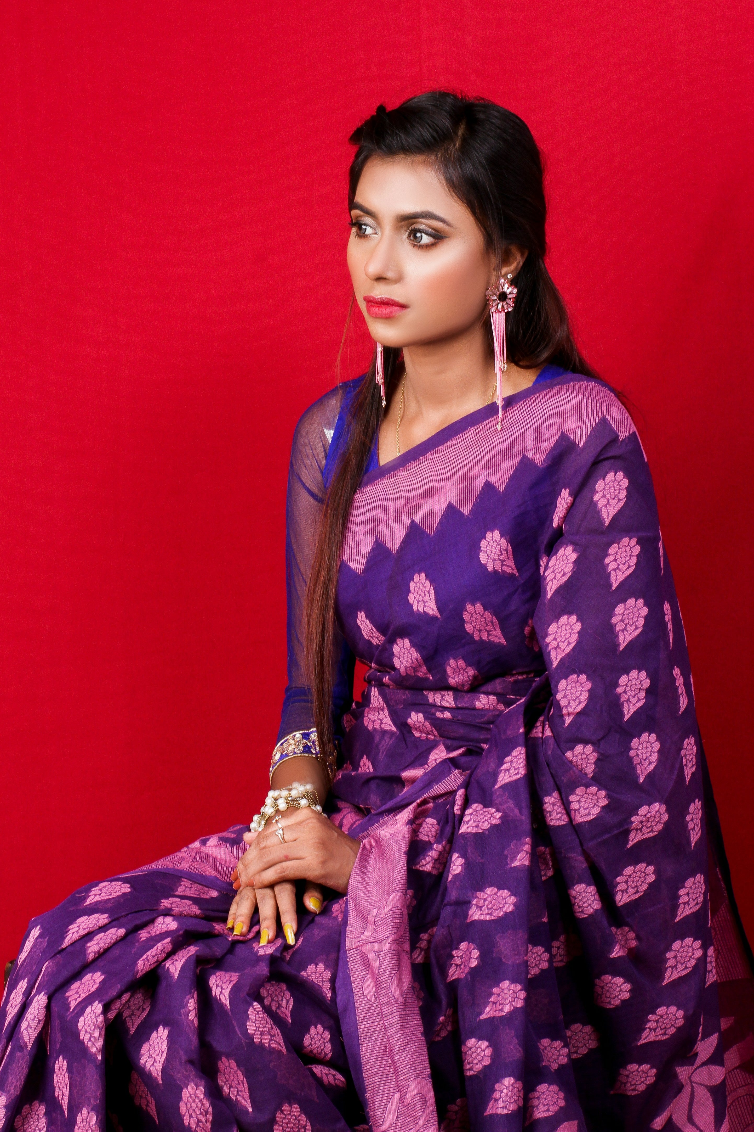 Test Suit – Pure Chanderi Handloom (Do Not Buy)