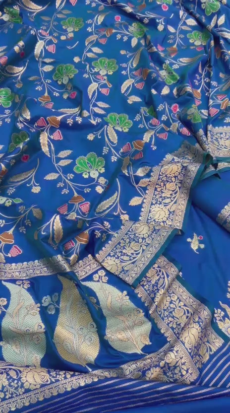 Pure Katan Silk Tilfi Mina Weaving Suits Collection