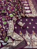 Pure Katan Silk Tilfi Mina Weaving Suits Collection