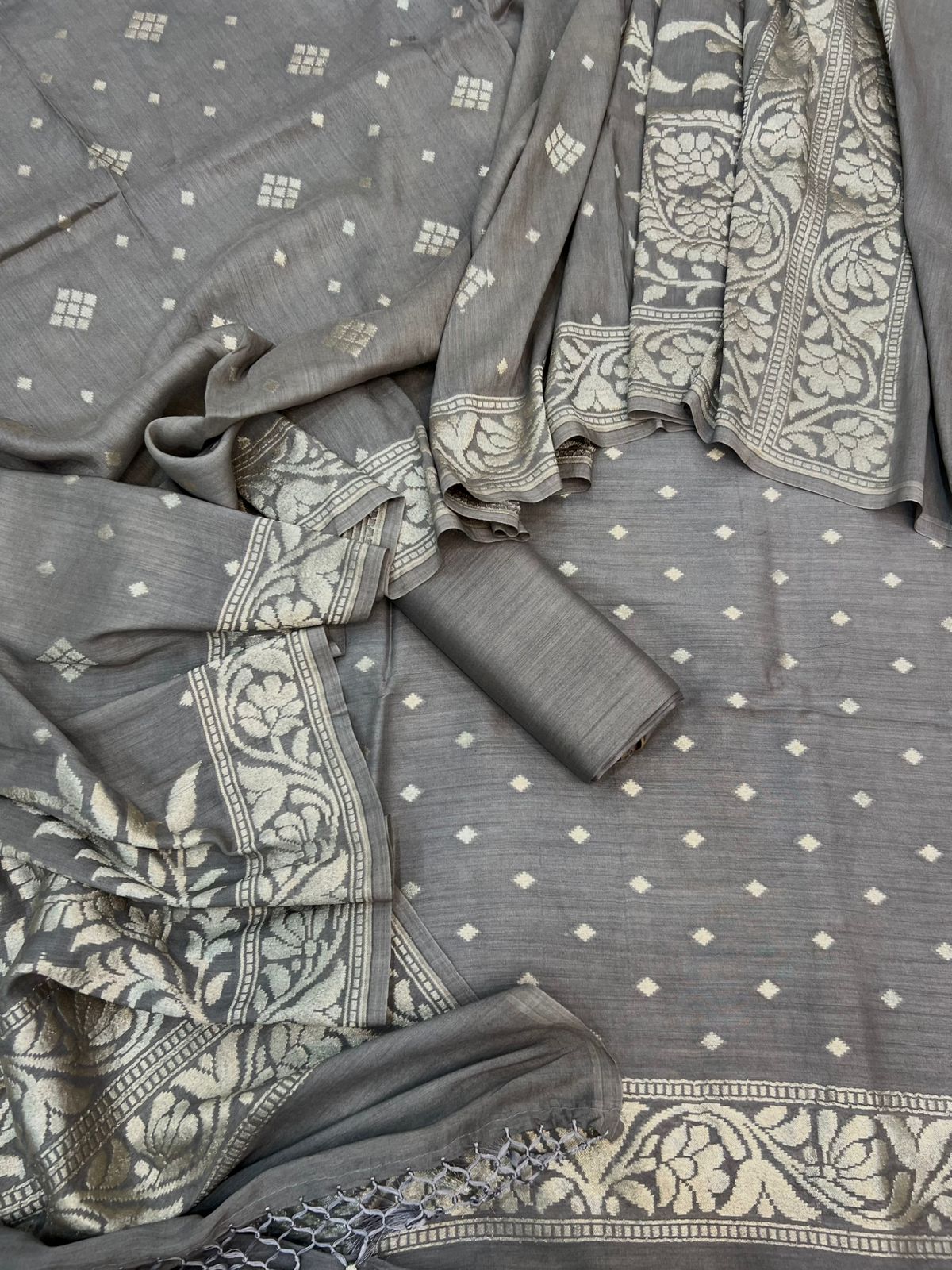 Pure Handloom ChiniyaSilk Suits