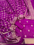 Banarasi Pure Katan Silk Mina Zari weaving Suits