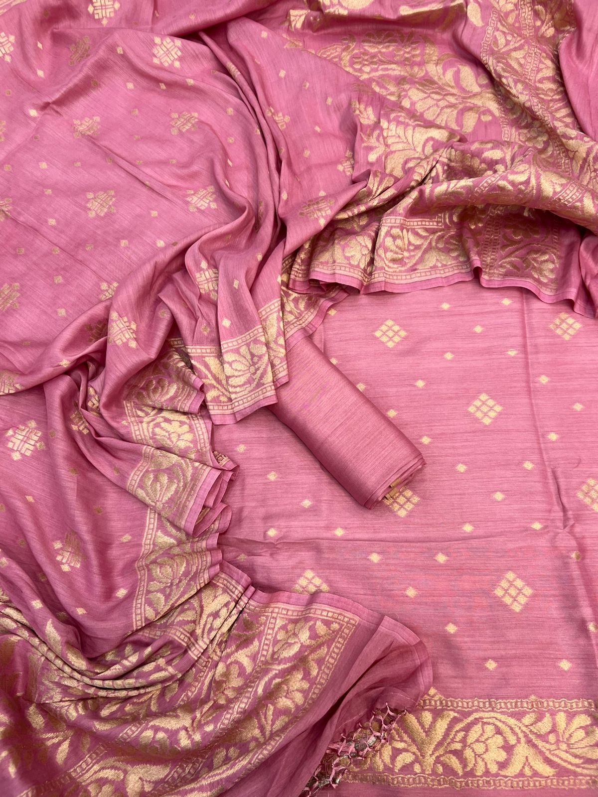 Pure Handloom ChiniyaSilk Suits