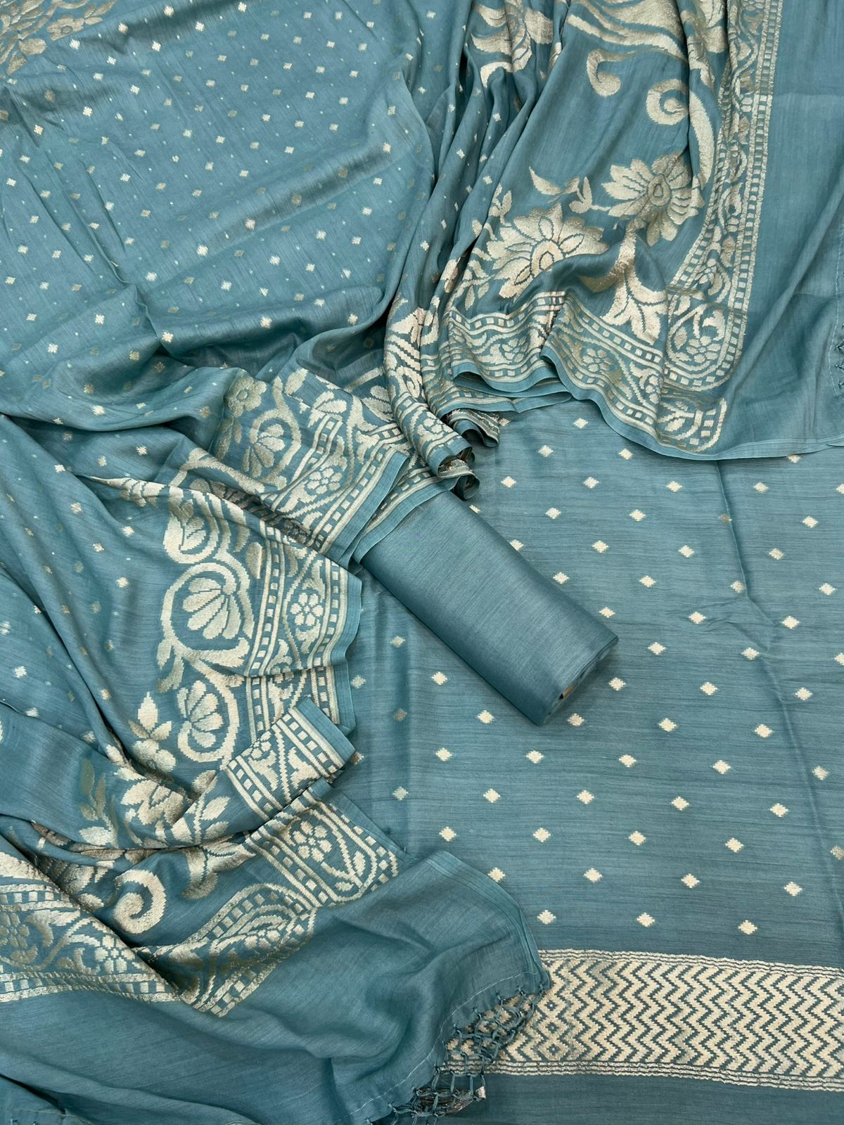 Pure Handloom ChiniyaSilk Suits