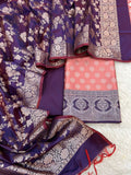 Banarasi Silk Zari Jackard Weaving Suits