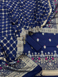 Banarasi Pure Katan Silk Mina Zari weaving Suits
